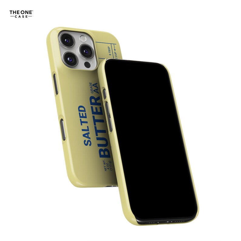 Salted Butter Phone Case - Funny Foodie Cover for iPhone 17 16e 15 14 13 11 Pro Max, Samsung Galaxy, Google Pixel 10 9 8, MagSafe | FUN-FD01 immagine 12
