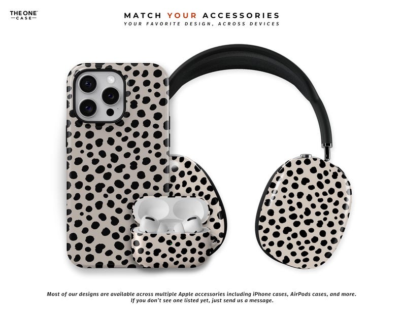 Dots Beige Phone Case for iPhone 17 16e 15 14 13 12 Pro Max, Samsung Galaxy S24 S23, Google Pixel 10, 9, 8 – Modern Dots Pattern | PCM-PD20 image 8