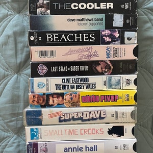 Vintage VHS Tapes