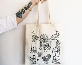 Garden Party Market Tote