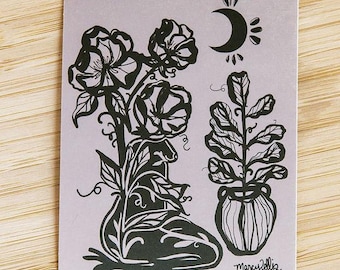 Rooted Sister Sticker