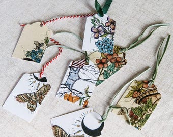 Flora Sisters Gift Tags