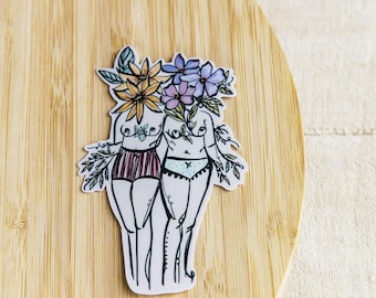 Flora Sisters Sticker