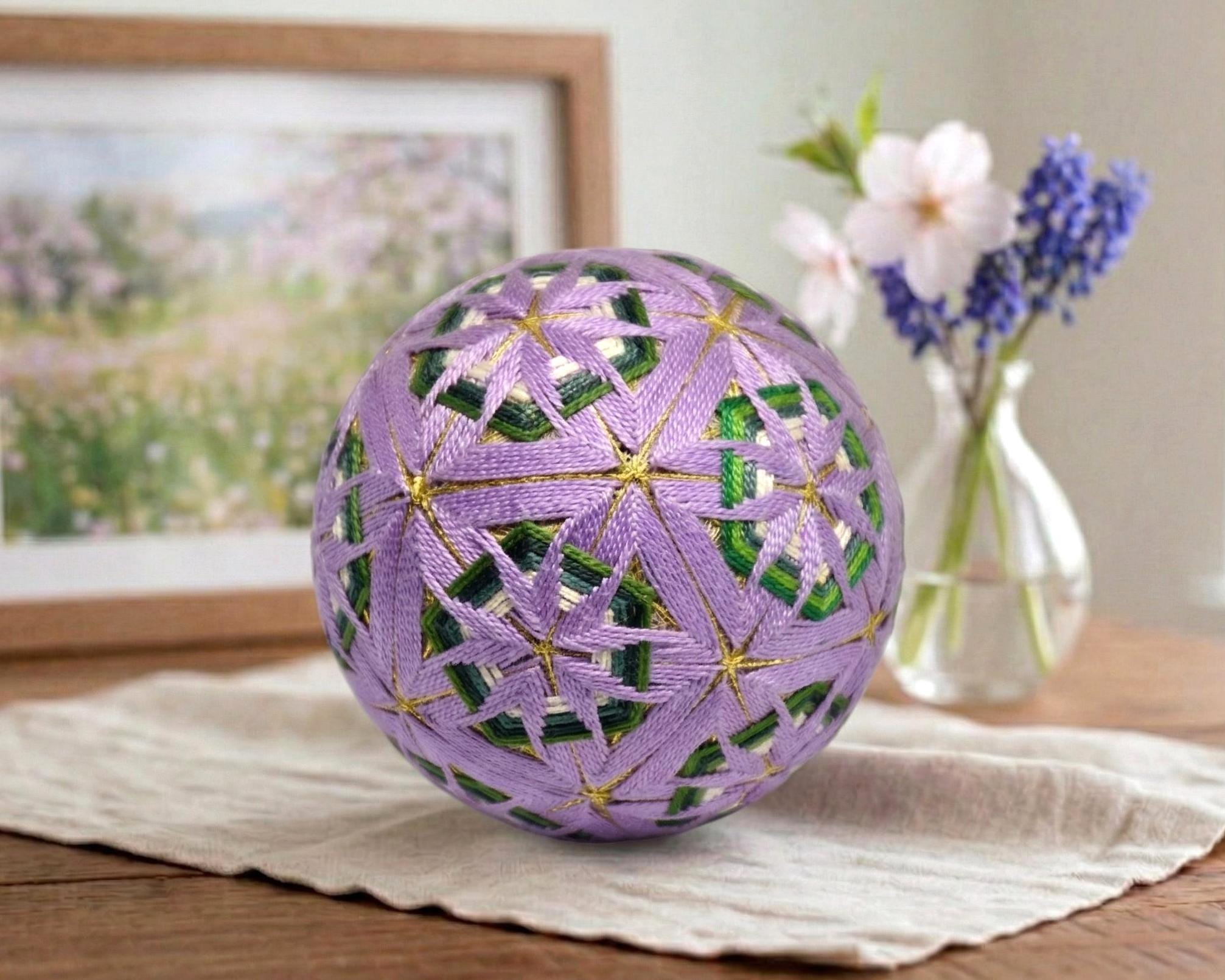 Antique Temari - Etsy
