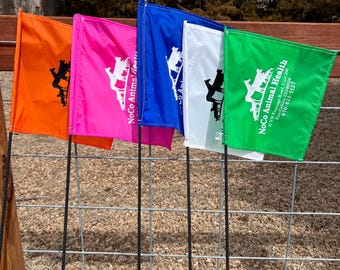 Cattle Sorting Flags 30”, 40” or 60”
