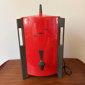 Vintage Regal Poly Perk Automatic Coffee Percolator,10-30 Cup,1973,USA-Signed