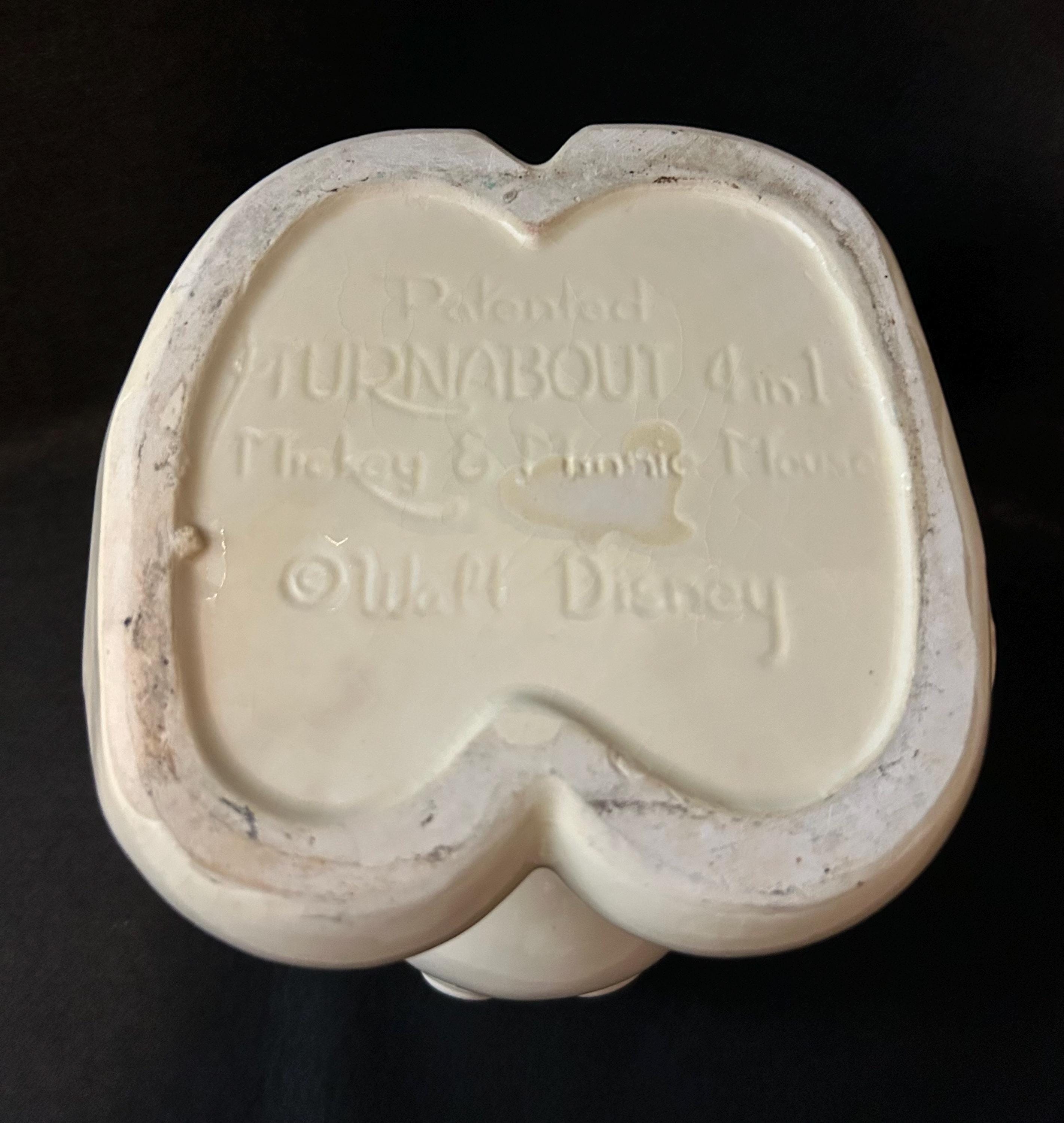 ヴィンテージ ミッキー＆ミニーマウス ターンアバウト セラミック