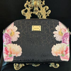 Calvin Klein Floral Crossbody Purse