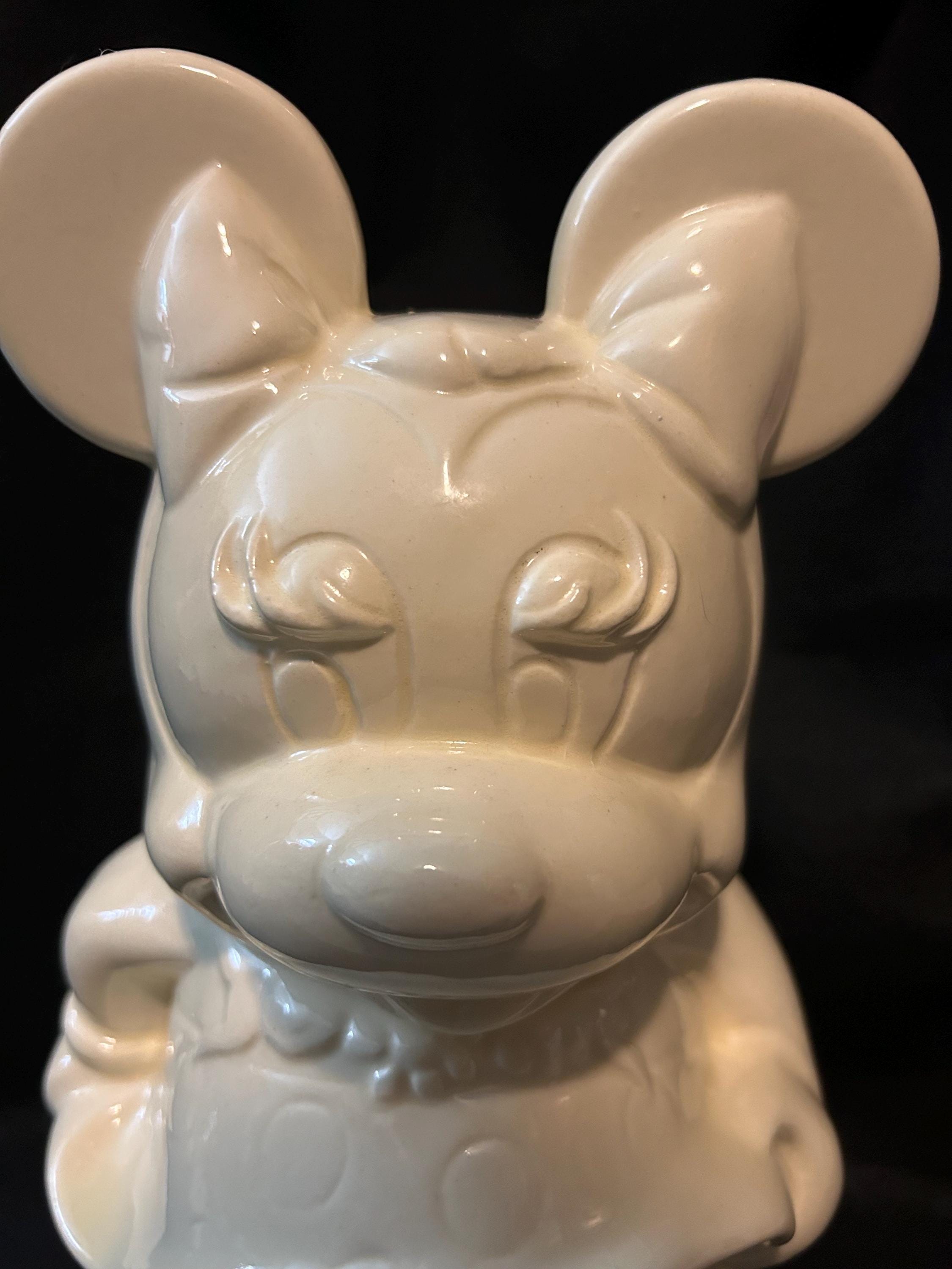 ディズニー　ミッキー＆ミニーマウス　クッキージャー ヴィンテージ ミッキー＆ミニーマウス ターンアバウト セラミック