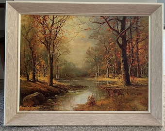 複製名画】Robert Wood 10月の朝 ロバート・ウッド 絵画 模写 絵画