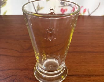 BOX SET La Rochere Reine Bienengläser - Elegantes französisches Glasgeschirr mit ikonischem Napoleonischem Bienenmotiv (4er-Set)