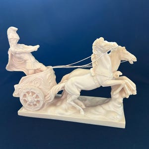 アンテルマ・サンティーニ 　戦馬車　イタリア製　CLASSIC FIGURE Santini Italy Horse - Etsy