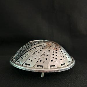 Vintage Metal Folding Vegetable Steamer