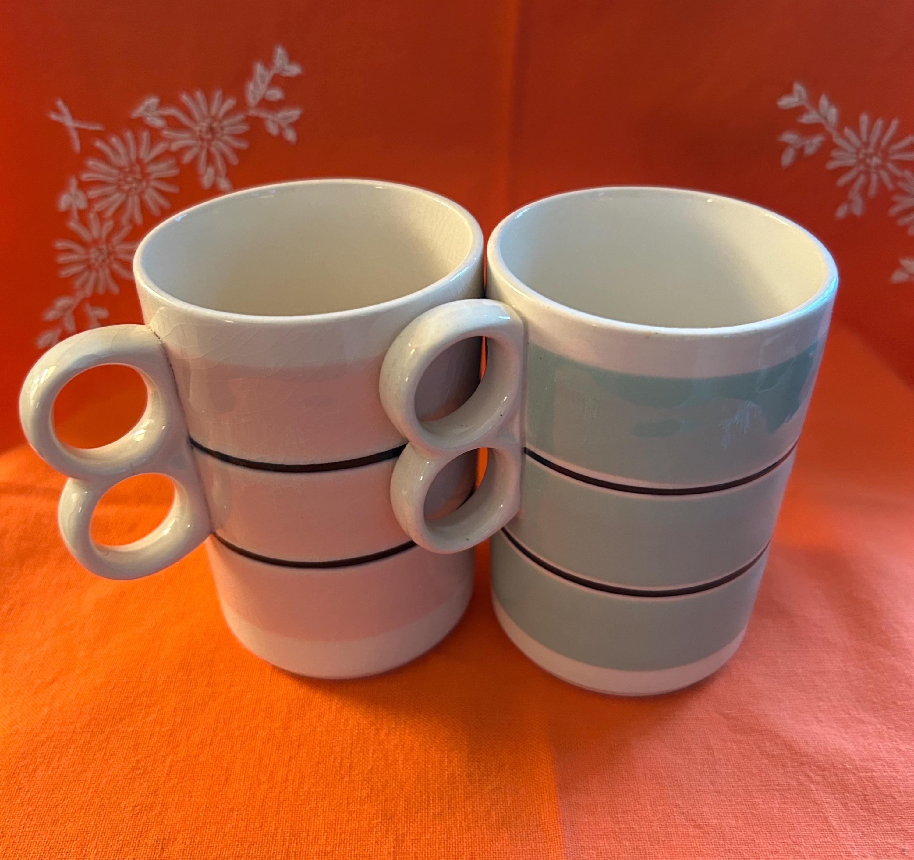Vintage cornishware mug - Etsy 日本