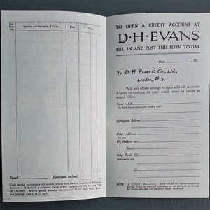 Vintage 1920s sales brochure women's clothing D. H. Evans Inexpensive Frocks for Tennis and River 20s shop catalogue women's fashions image 10