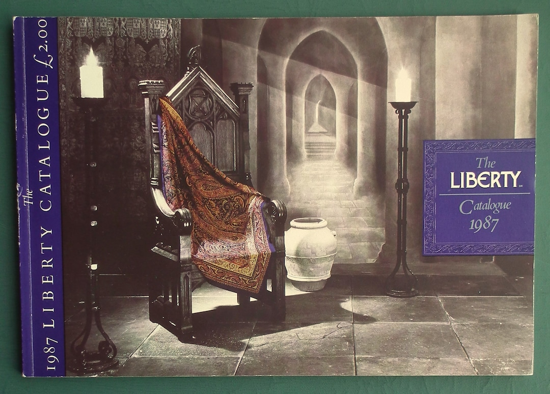 The Liberty Catalogue 1987 Vintage 1980s Liberty of London Mail Order