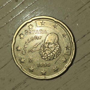 1999 Spain 10 Cent - Etsy