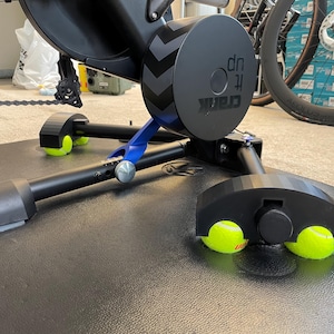 Wahoo Kickr V5/V6 Rocker Plate Feet Movement Stabilizer 3D Printed One Pair (Tennis Balls Not Included)