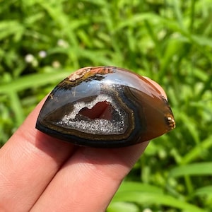 勾玉 (Timor Agate) Timor Agate - Etsy
