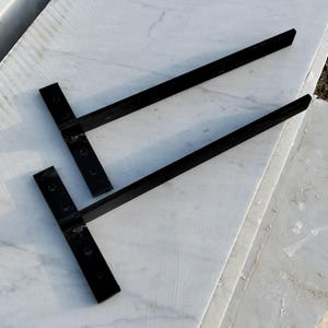 Wall-Mount Bracket for Marble Sinks | Durable Support for Stone Bathroom Vanities, Secure Support for Timber-Framed Homes