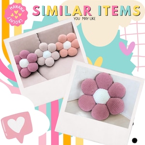 Cojín de flores de ganchillo para un interior acogedor