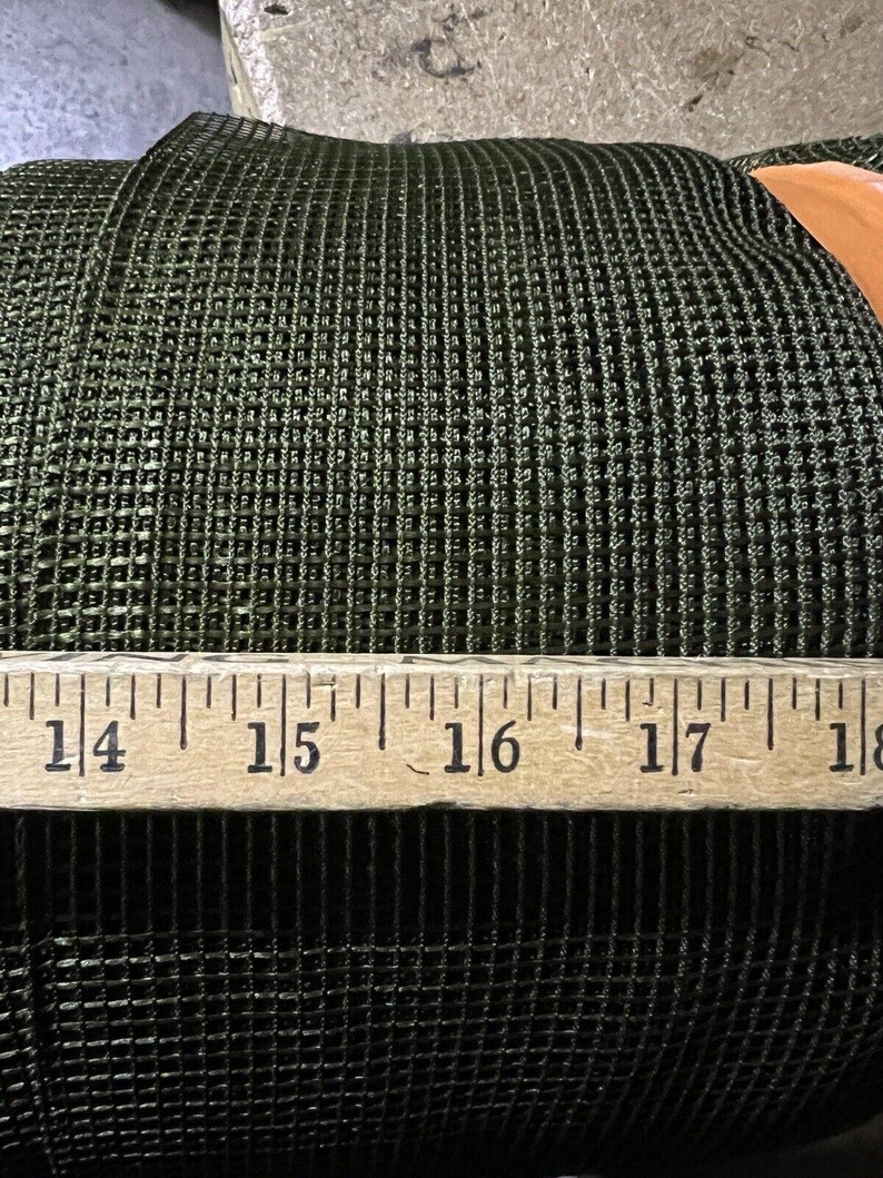 10-yard Cut Od Green Fishnet Net Fabric Diamond Mesh Pattern Stretch ...