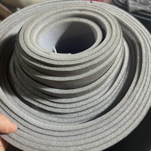 1/4 inch foam for auto upholstery seats with backing (by the yard) 54” wide