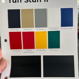Vinyl coated polyester cover material 61" wide sold by the yard