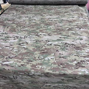 Multicam night camo nyco ripstop fabric – 65” wide, military spec durable