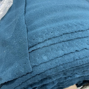 Polartec power stretch pro hardface fleece teal blue dwr recycled 58” wide