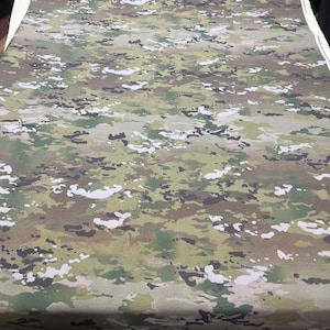Ocp scorpion heavy weight nyco ripstop camouflage fabric military bdu 63”