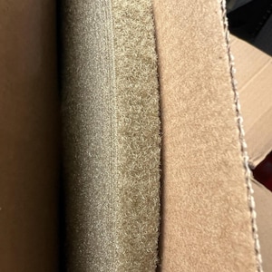 Velcro® brand 1/2" tan 499 hook and loop sew-on type - 50 yards on each roll