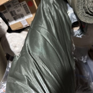 Foliage green waterproof ripstop nylon parachute material fabric