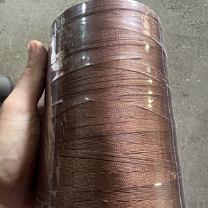 Madrona brown color nylon thread 32 oz made in usa by a&e t210 bonded nylon