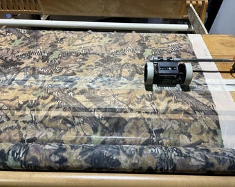 Mossy oak forest floor camo mosquito netting  fine mesh net nylon sold per yard