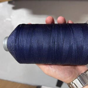 Coats tristar t-70 bonded nylon thread imperial navy 5800 yds military mil-spec