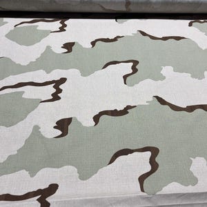 3 color day desert camo nyco ripstop 60"w by the yard