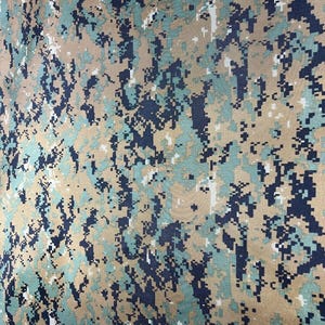 Marine digital marpat waterproof coated  60" nylon 200d pack cloth