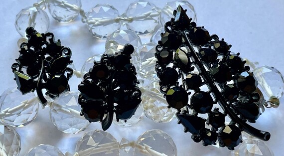 Vintage Statement Designer Signed Lisner Japanned… - image 7