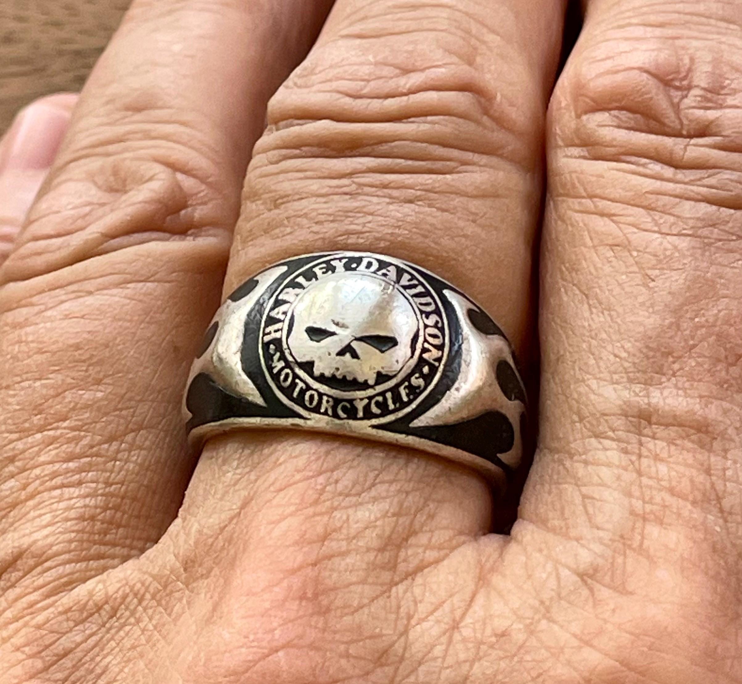 Vintage Harley Ring - Etsy