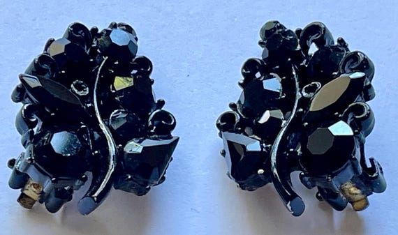 Vintage Statement Designer Signed Lisner Japanned… - image 3