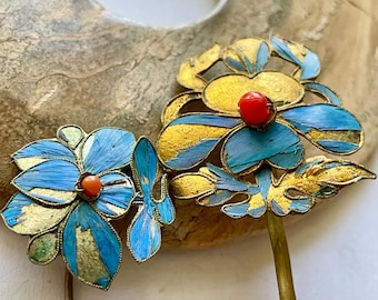 清朝時代の天勒簪 - Etsy 日本