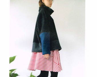 Easy & Stylish Sewing Patterns, Japanese Sewing Book for Japanese Style Simple  One Piece Dress Outfit Clothing, Sewing Tutorial, B1876