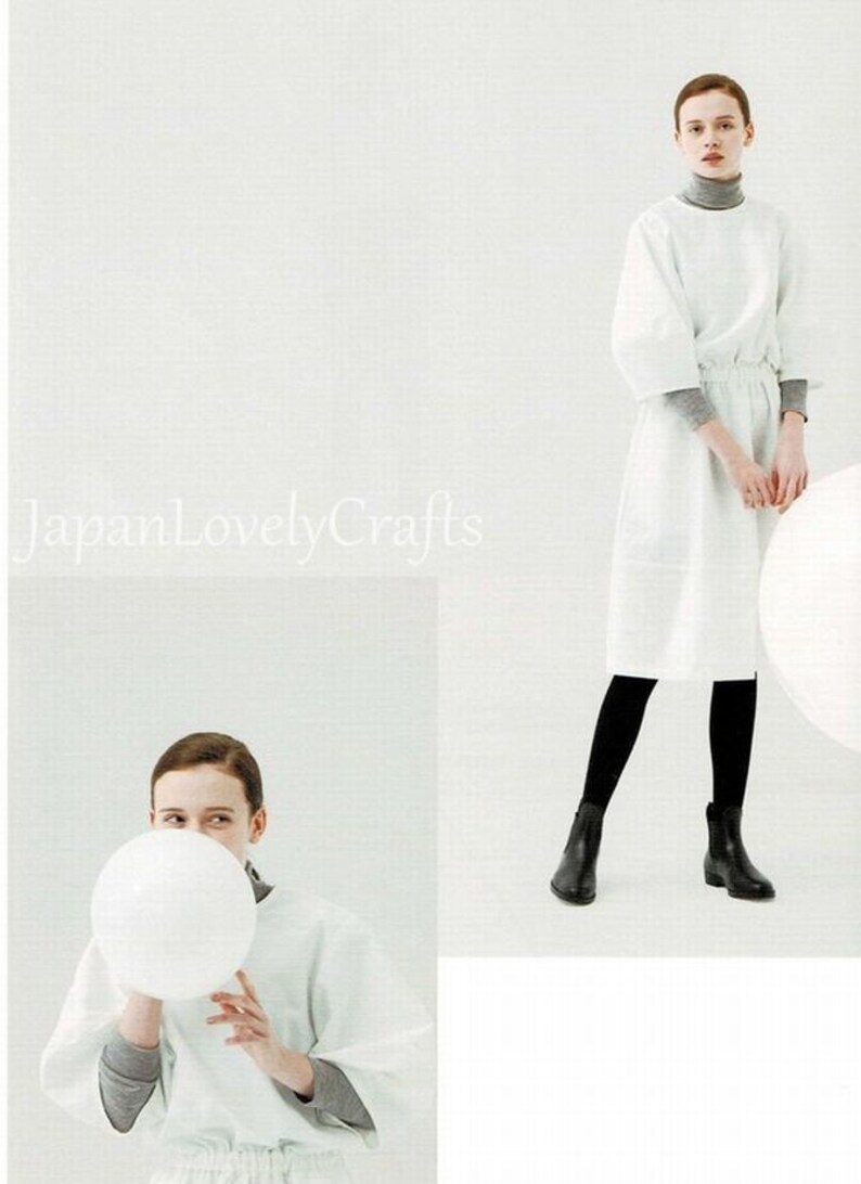 Japanese Style Stylish Dress Patterns Japanese Sewing Pattern Etsy UK