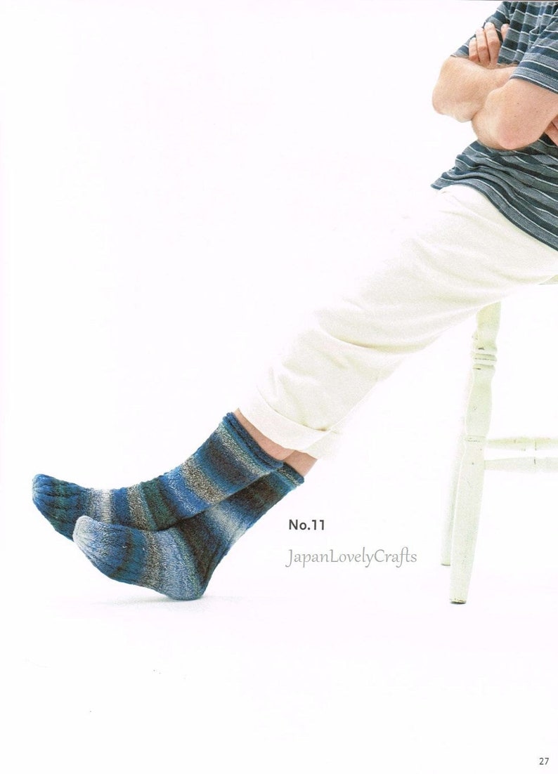 Hand Knitted Sock Patterns Japanese Knitting Pattern Book for Etsy