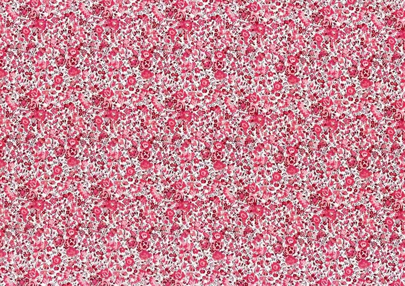 Liberty Tana Lawn Fabric Cotton Floral print Patchwork Quilt Fabric Emma and Georgina girly sewing gift Liberty of London Liberty Japan