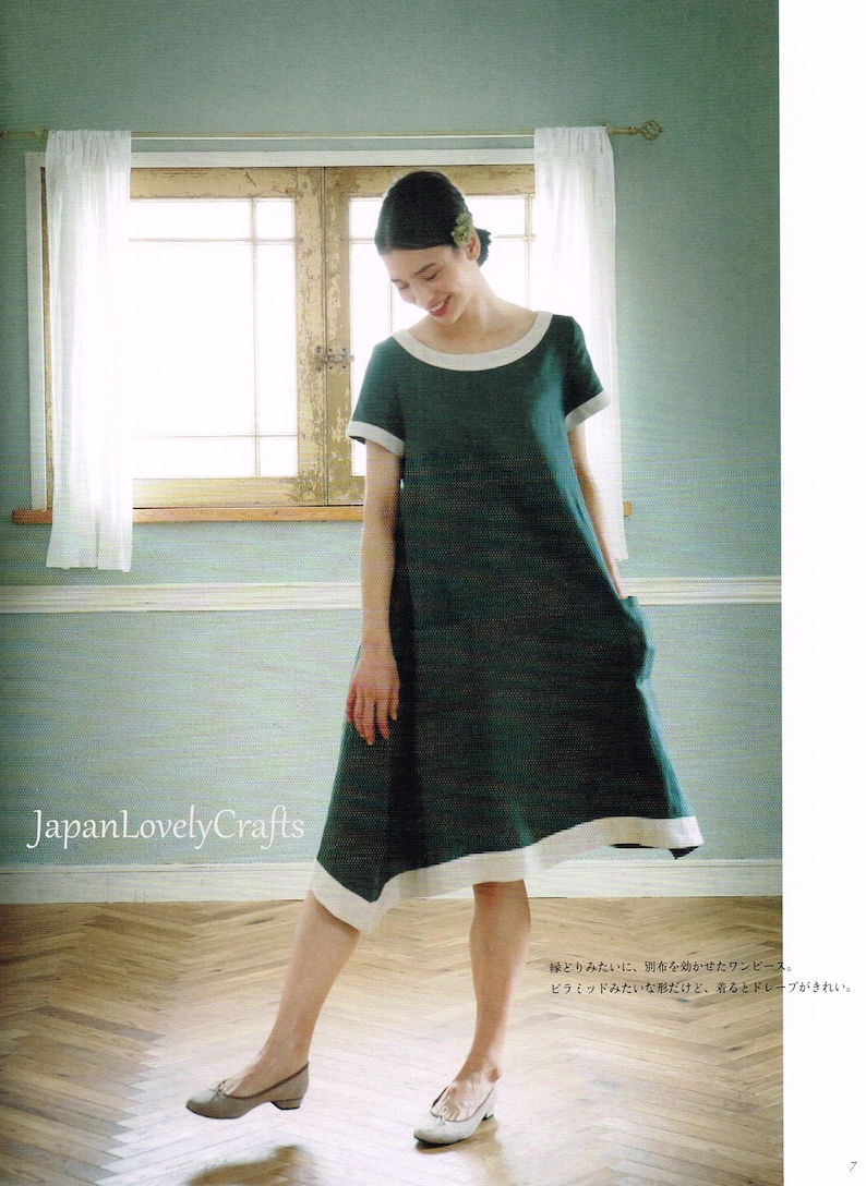 Japanese Style Dress Patterns Yoshiko Tsukiori Japanese image 2