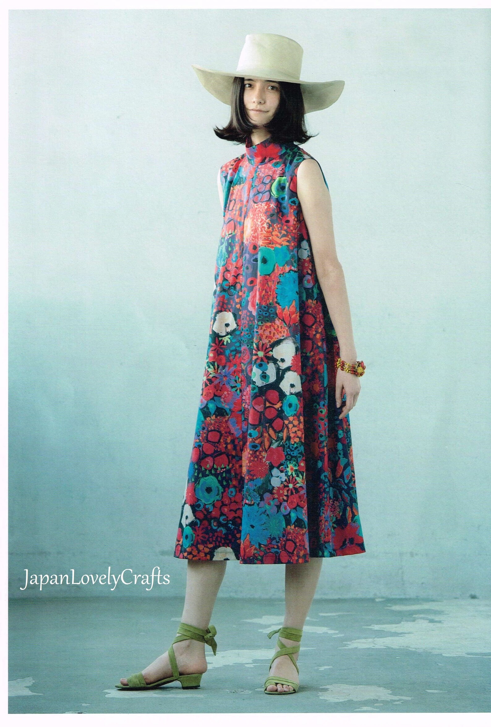 Japanese Style Classic Formal OnePiece Dress Patterns Noriko Etsy