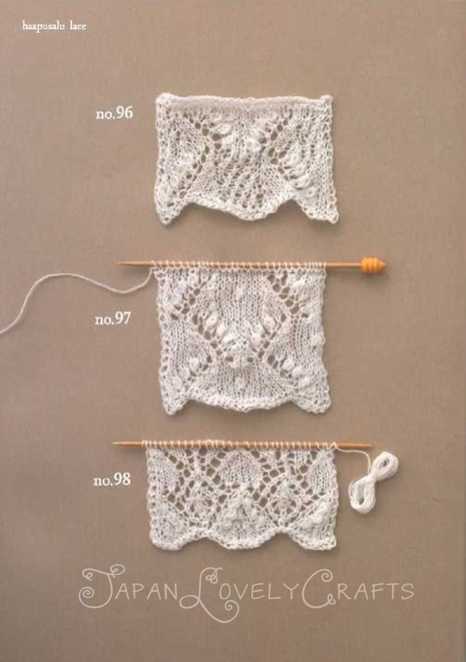 Knitting Lace 104 Kotomi Hayashi Japanese Knit Pattern Etsy