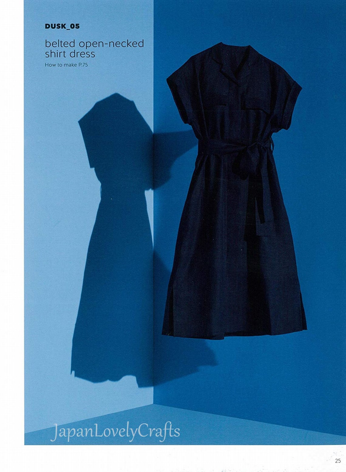 Japanese style Shirt Sewing pattern book for women simple | Etsy